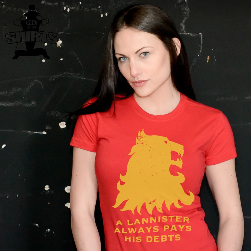 A Lannister Always Pays His Debts GOT T Shirt Image2