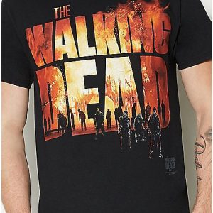 The Walking Dead On Fire T Shirt Zoom