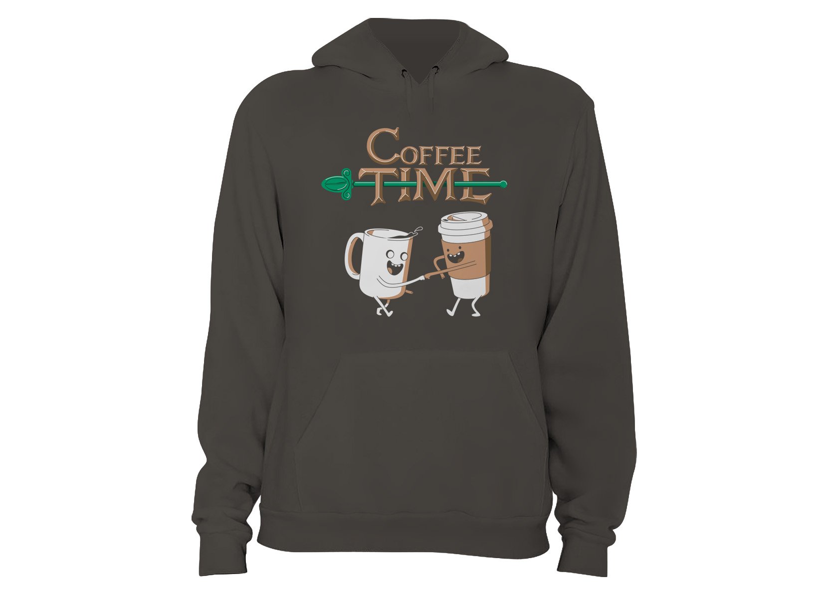 Adventure Time Style Coffee Time Hoodie