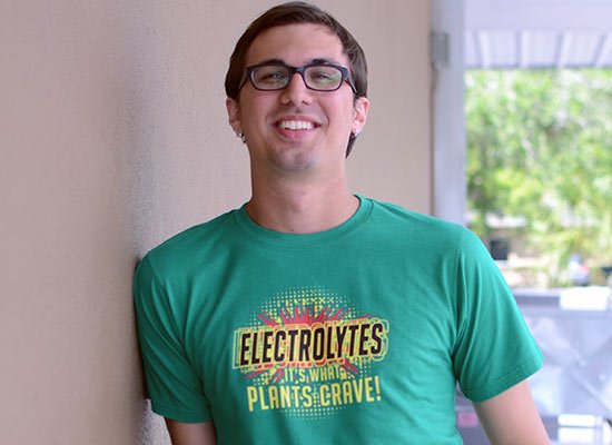 Electrolytes Its What Plants Crave T Shirt Image3