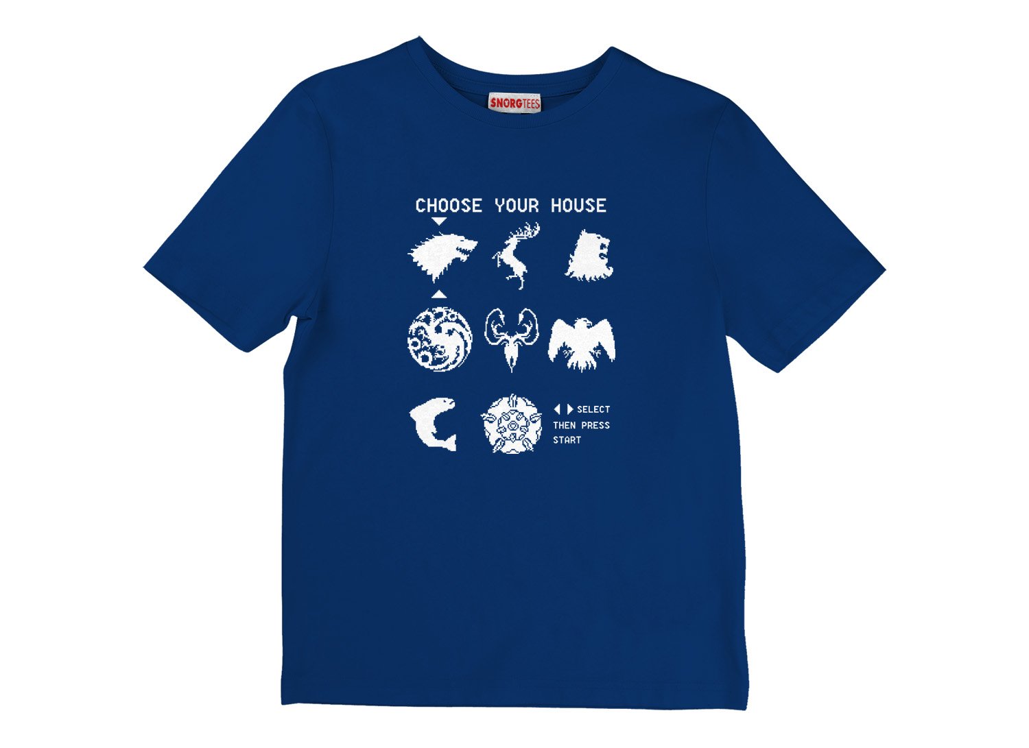 Game of Thrones Choose Your House T Shirt Image2