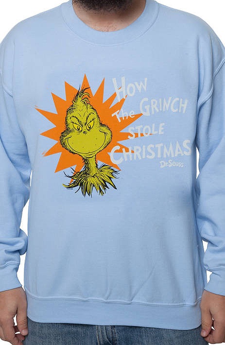 Grinch Stole Christmas Faux Ugly Sweater