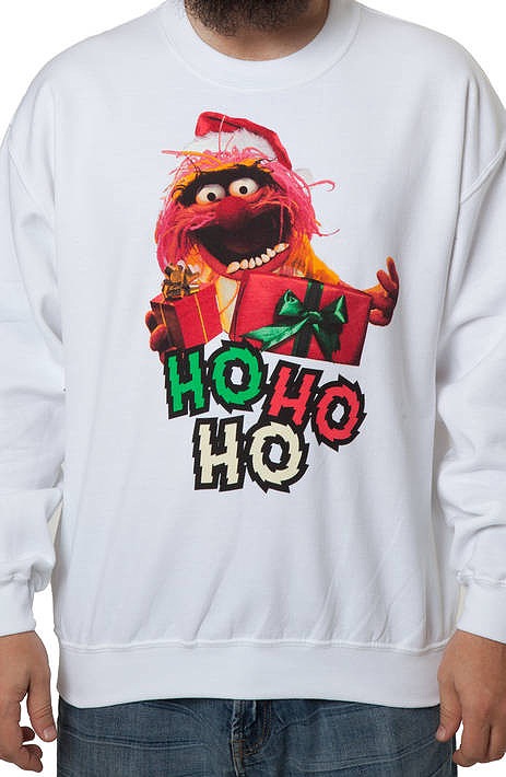 Muppets Animal Faux Ugly Christmas Sweater