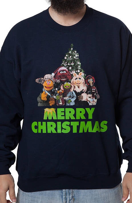 Muppets Christmas Faux Ugly Sweater