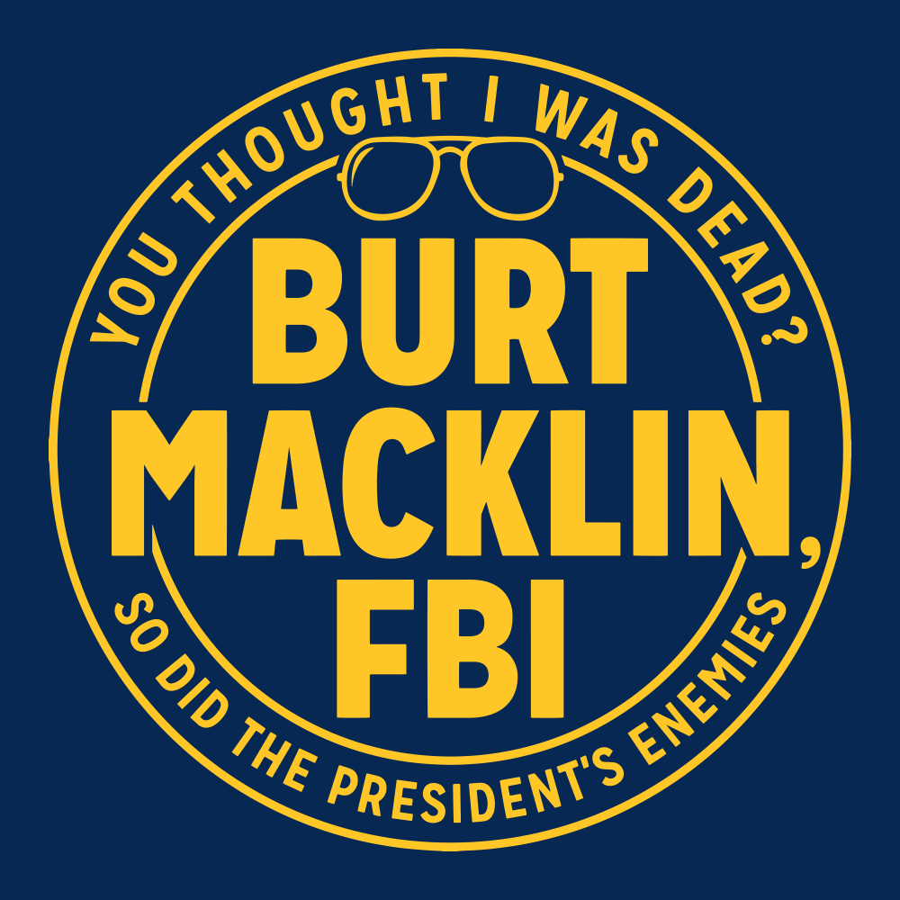 Parks and Recreation Burt Macklin FBI T Shirt