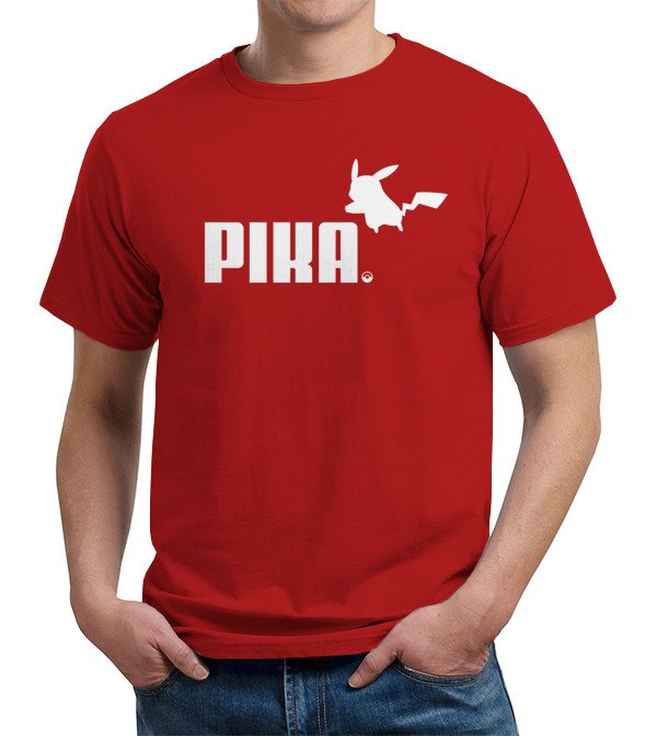 Pikachu Pika Puma T Shirt Image2