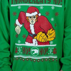 ThunderCats HO HO HO Faux Ugly Christmas Sweater