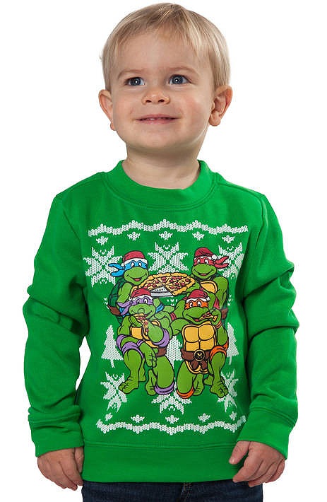 Toddler TMNT Christmas Sweatshirt