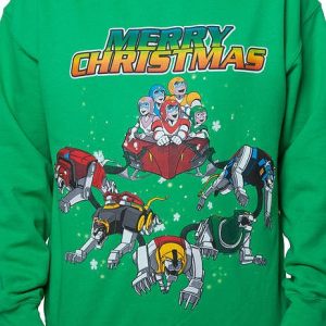 Voltron Faux Ugly Christmas Sweater