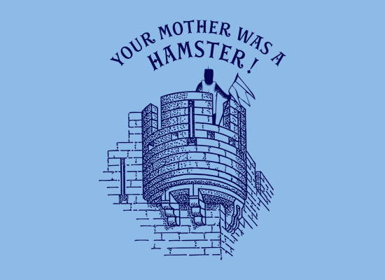 Your Mother Was A Hamster Monty Python T Shirt