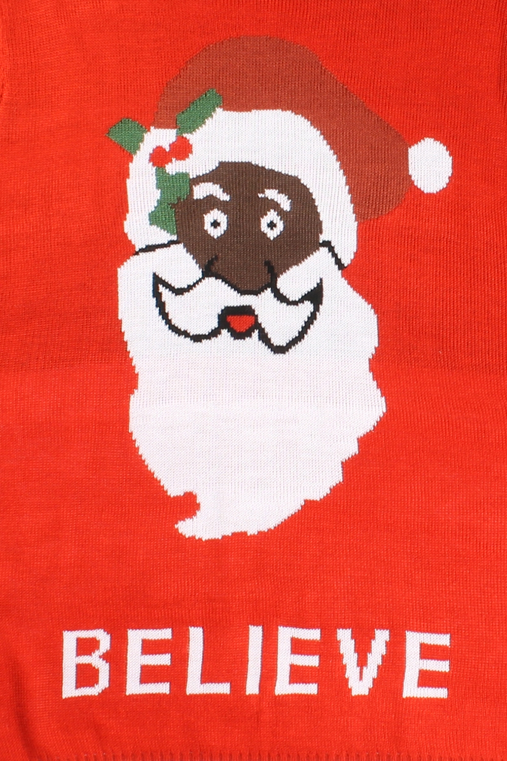 Black Santa Christmas Sweater Image4