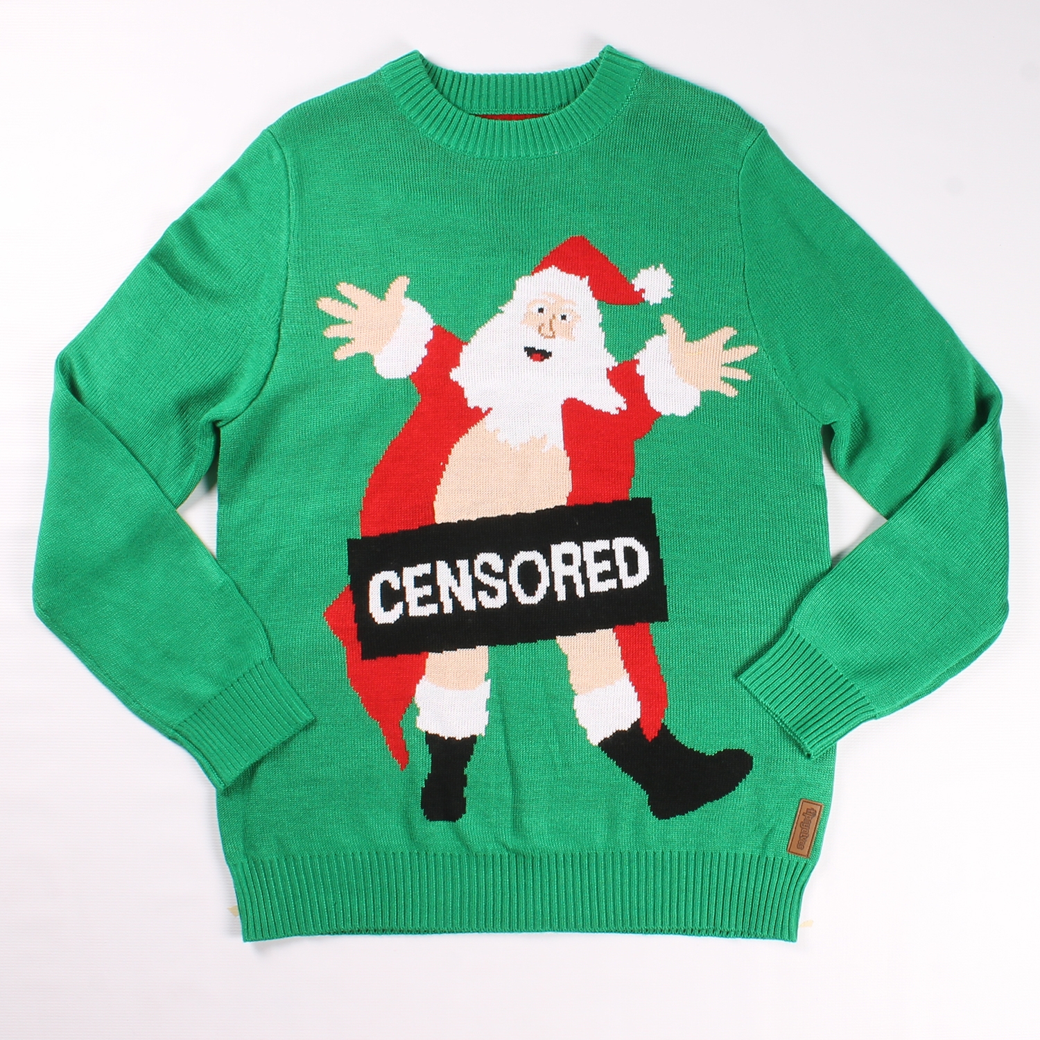 Censored Santa Christmas Sweater