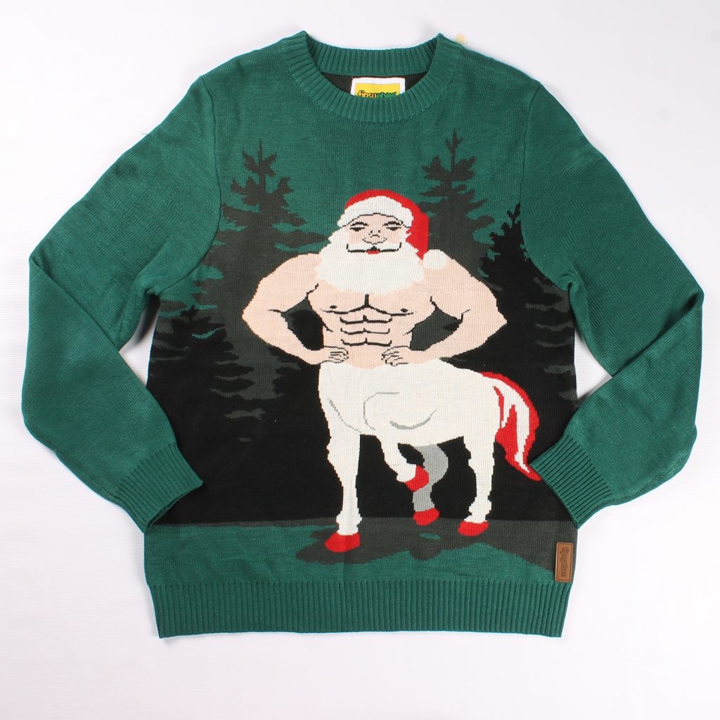 Centaur Claus Christmas Sweater