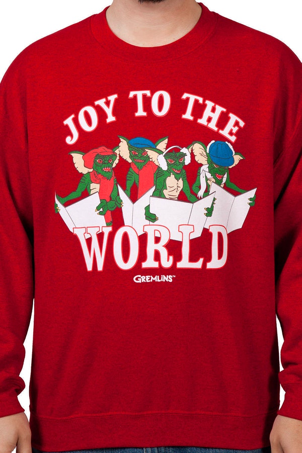 Caroling Gremlins Ugly Christmas Sweatshirt