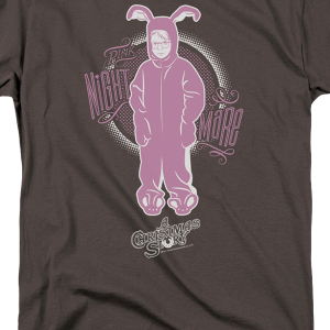 Pink Nightmare Bunny Suit Christmas Story T Shirt