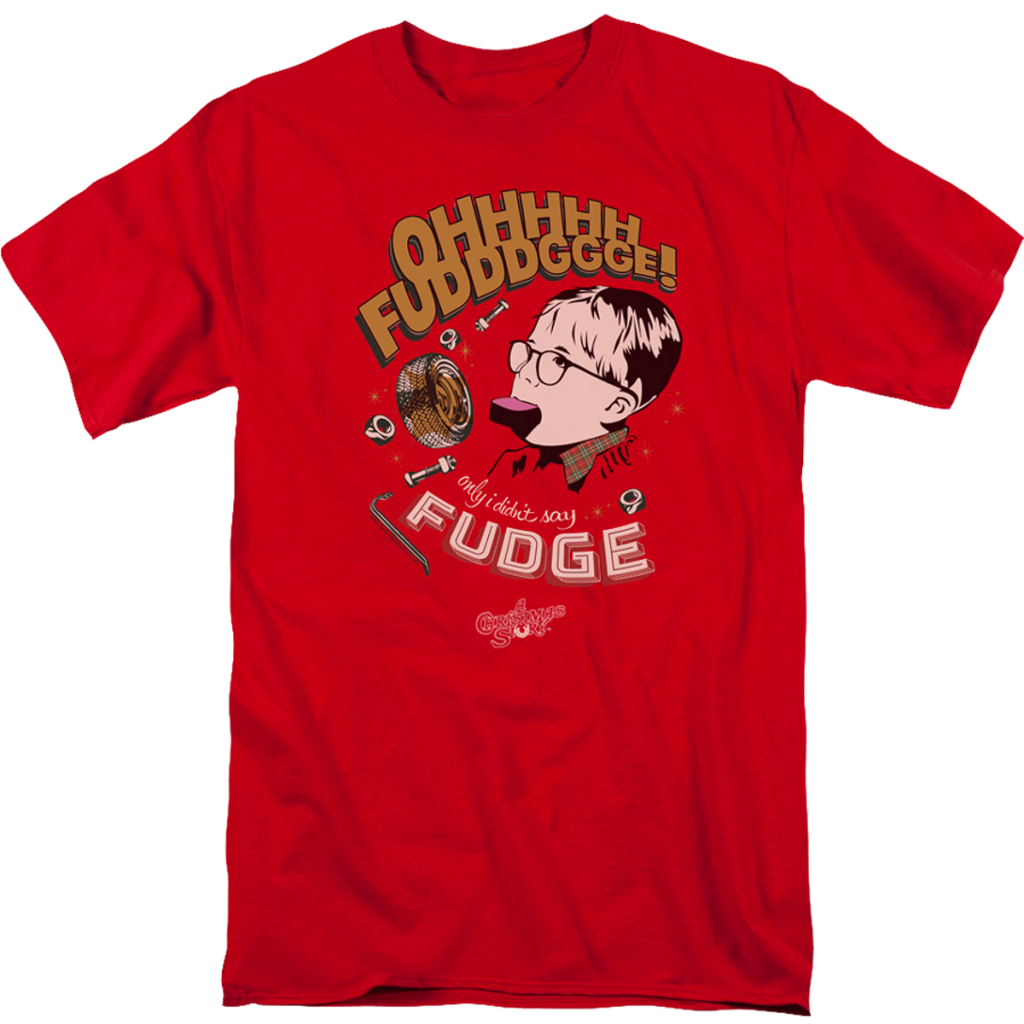 Ralphie Oh Fudge A Christmas Story T Shirt