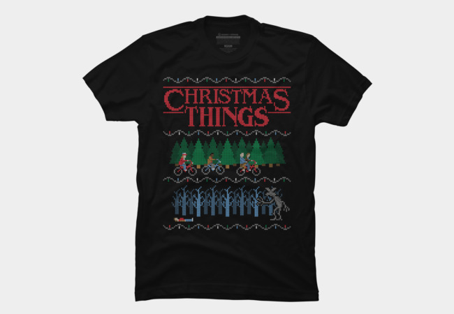 Stranger Things Christmas Things Sweater T Shirt