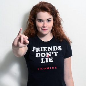 Stranger Things Friends Dont Lie Promise T Shirt