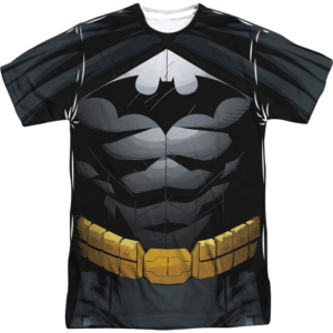 Batman Costume Sublimated DC Comics T Shirt