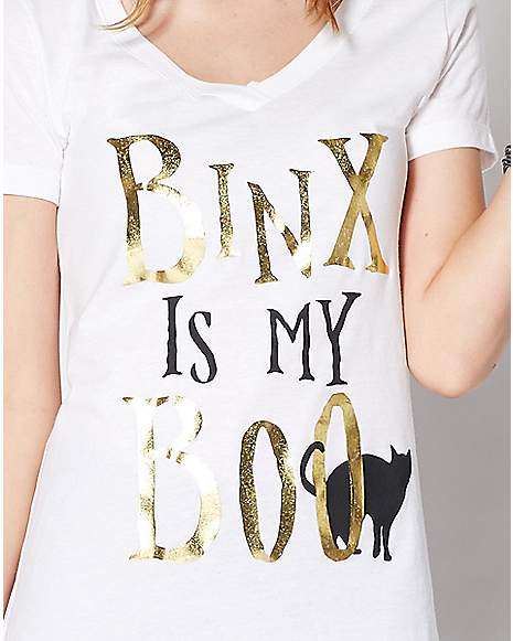 Binx Is My Boo T Shirt Hocus Pocus T Shirt Zoom