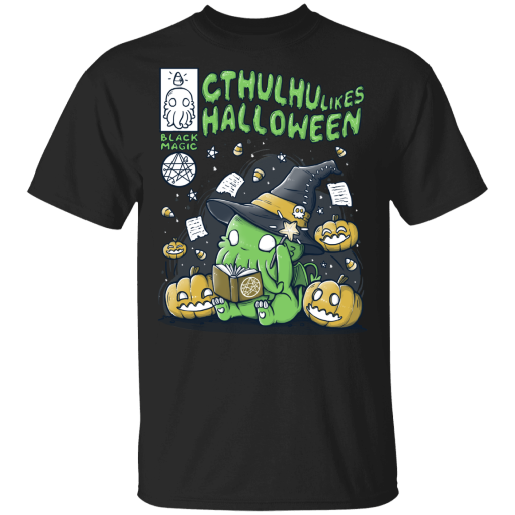 Cthulhu Likes Halloween T Shirt