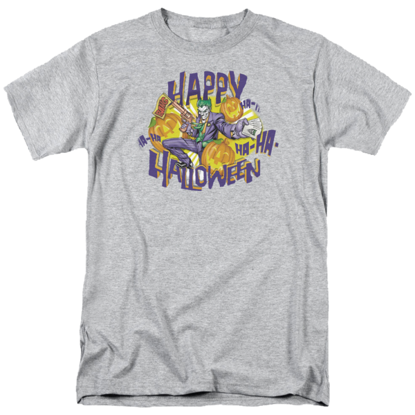 Joker Happy Halloween Batman T Shirt