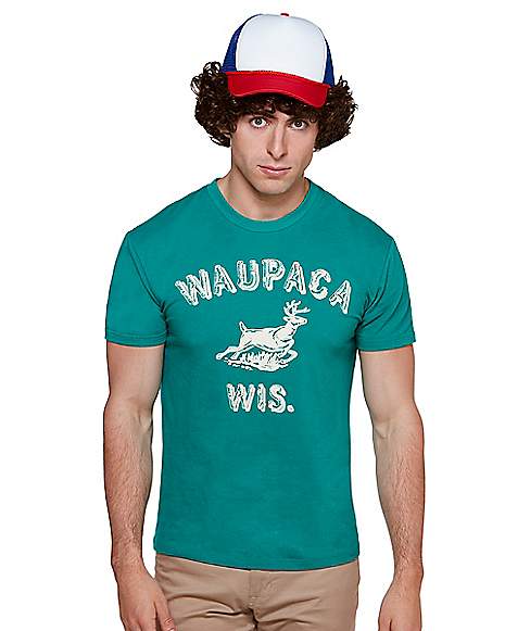 Stranger Things Dustin Waupaca Wisconsin Costume T Shirt