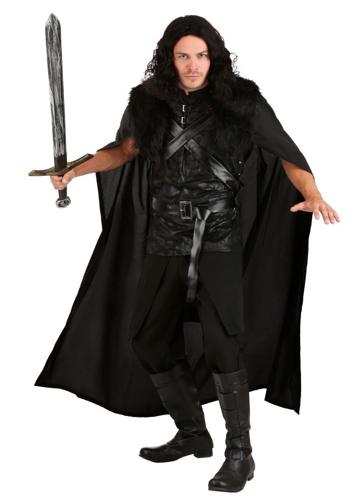 Jon Snow Nights Watch Costume Game of Thrones front