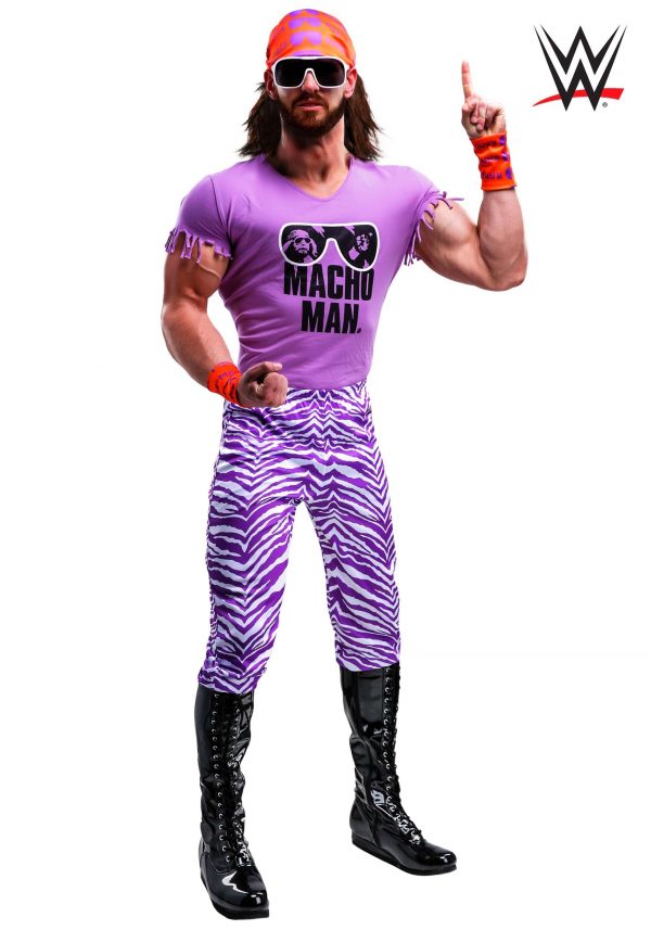 Macho Man Madness WWE Adult Costume front