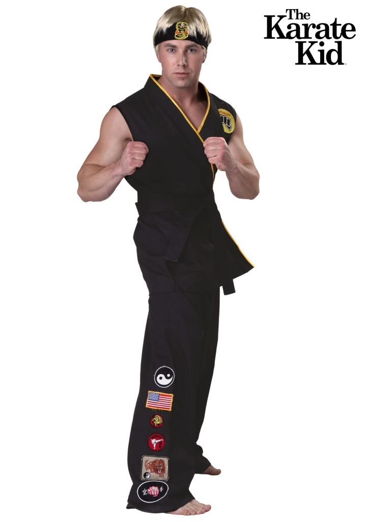 johnny lawrence authentic cobra kai mens costume the karate kid front