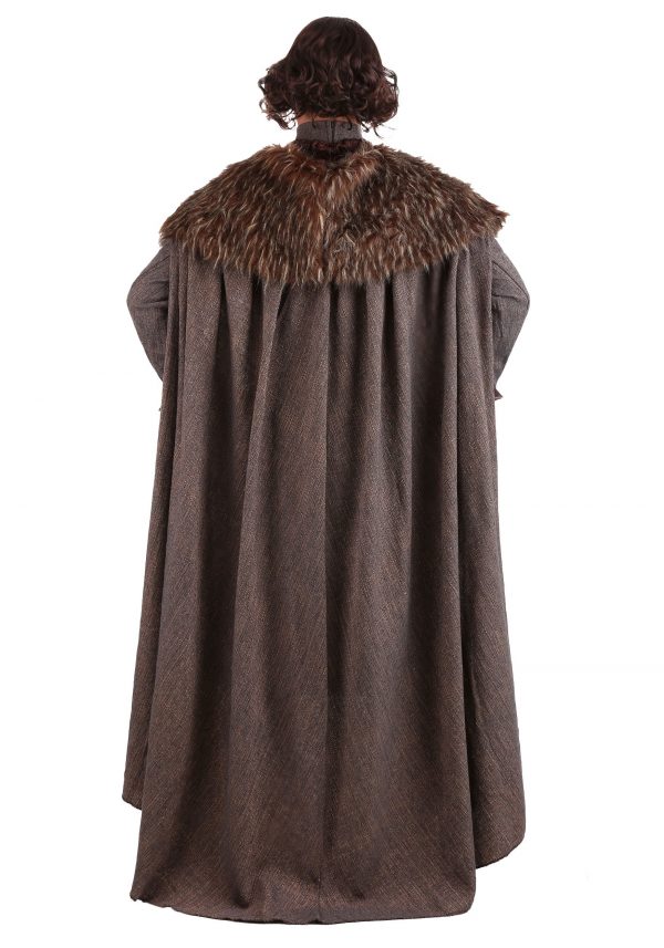 ned stark king of the north mens costume back